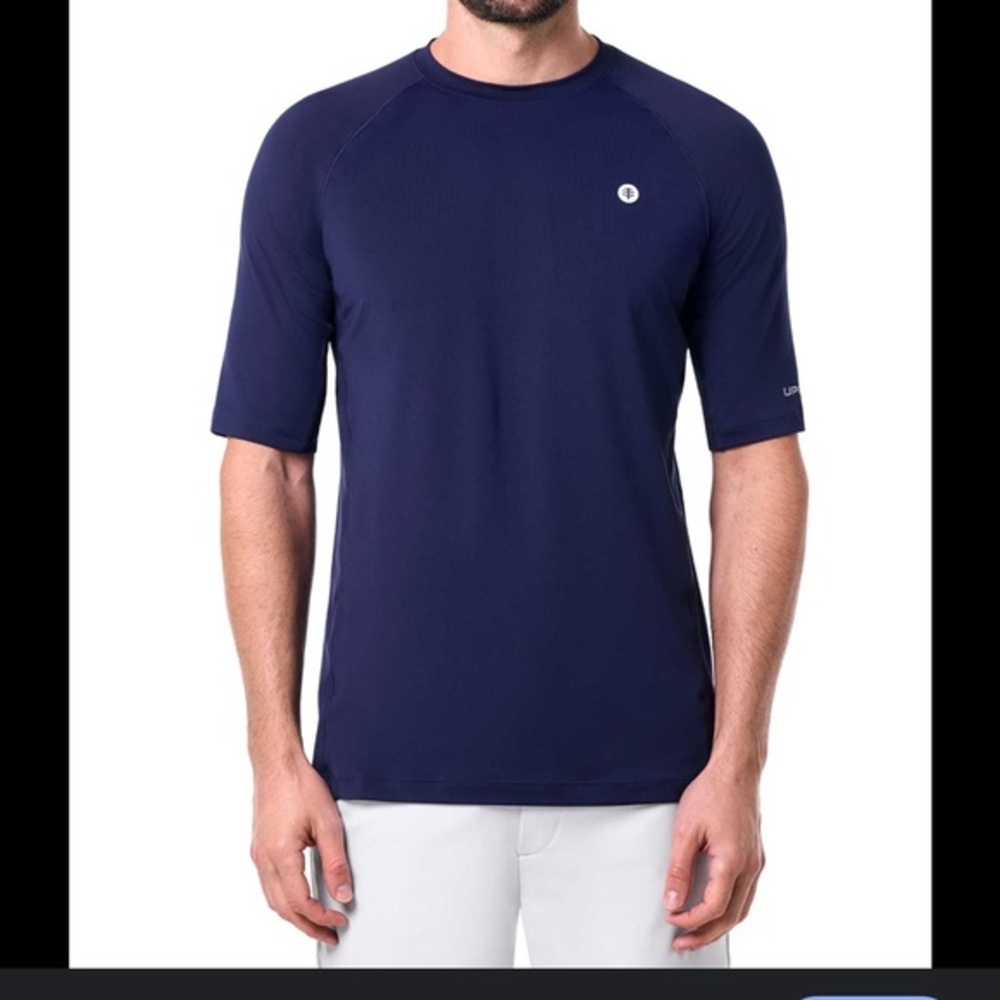 Coolibar Navy Performance T-Shirt small men’s